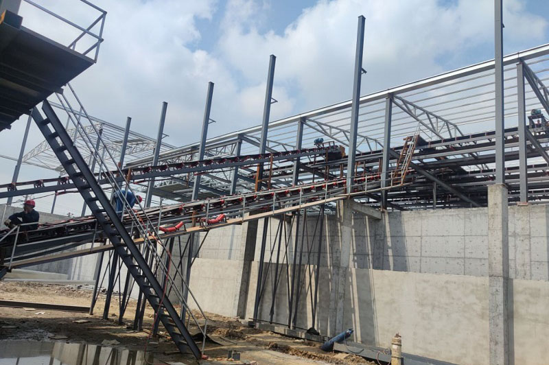 多臺(tái)高精度電子皮帶秤在新型建材行業(yè)調(diào)試完成，適應(yīng)能力更強(qiáng)！
